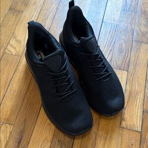 Non-Slip Work Shoes SRC Oil Resistant Breathable Mesh Comfort Chef Footwear Mens